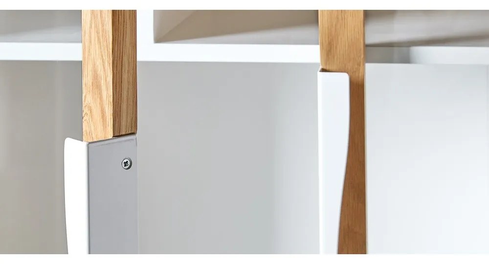 Biela vitrína Woodman Avon