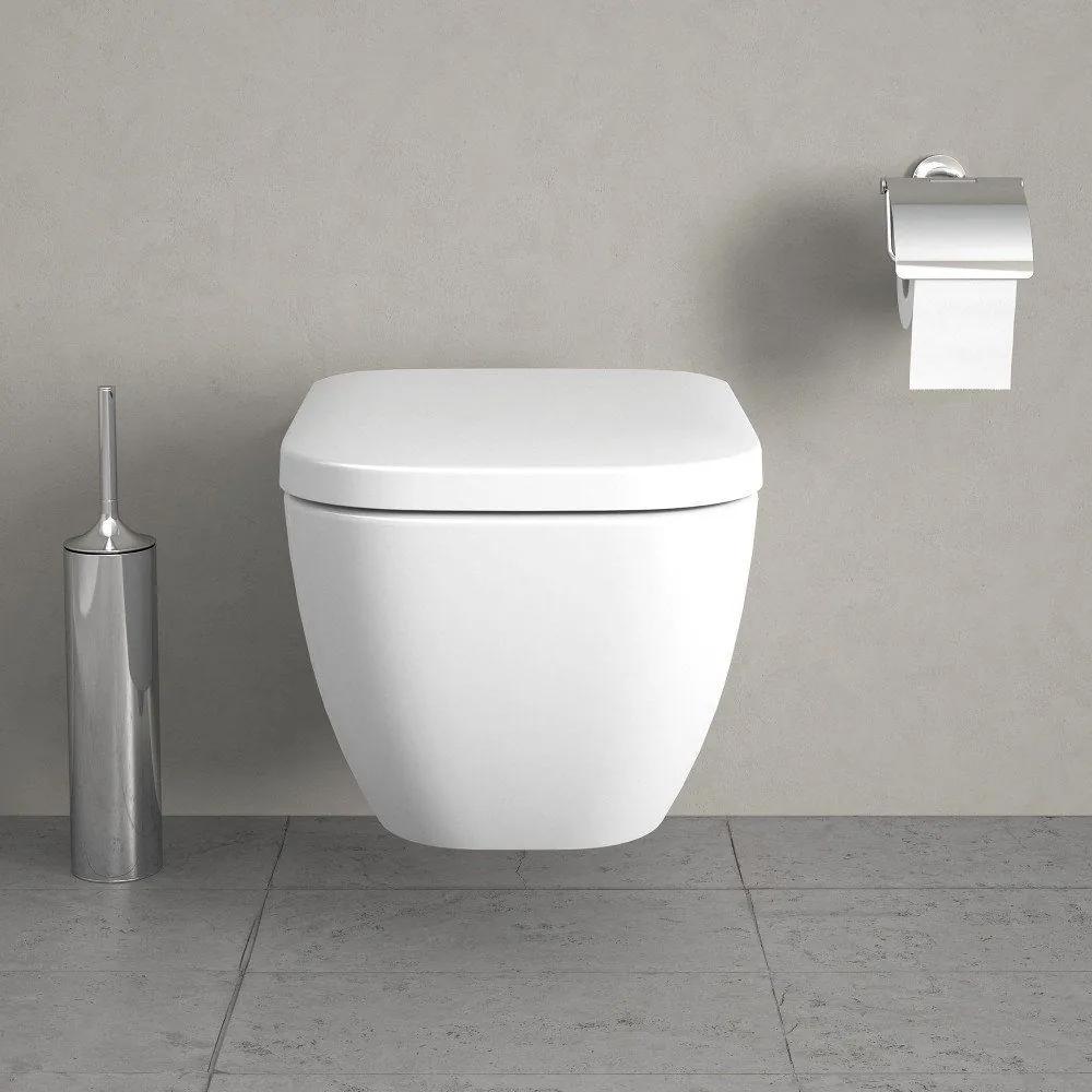 DURAVIT Happy D.2 závesné WC Rimless s hlbokým splachovaním, 365 x 540 mm, biela, 2222090000