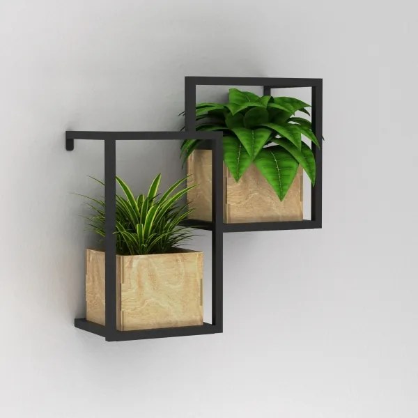 Nástenný kvetináč 38x35,5 cm