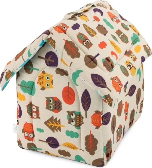 Búda s pelechom pre psa / mačku - les