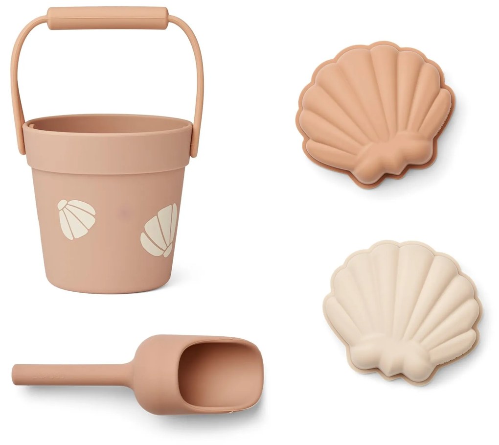 LIEWOOD Hračky na piesok Shell / Pale Tuscany Mini