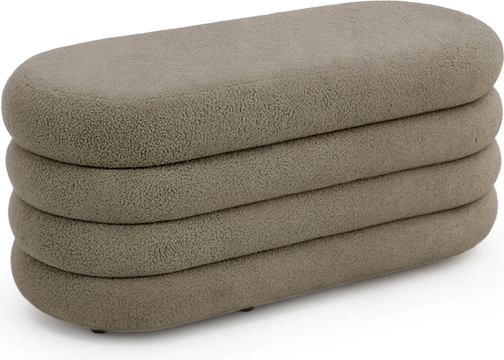 Taburet Puffo I moka