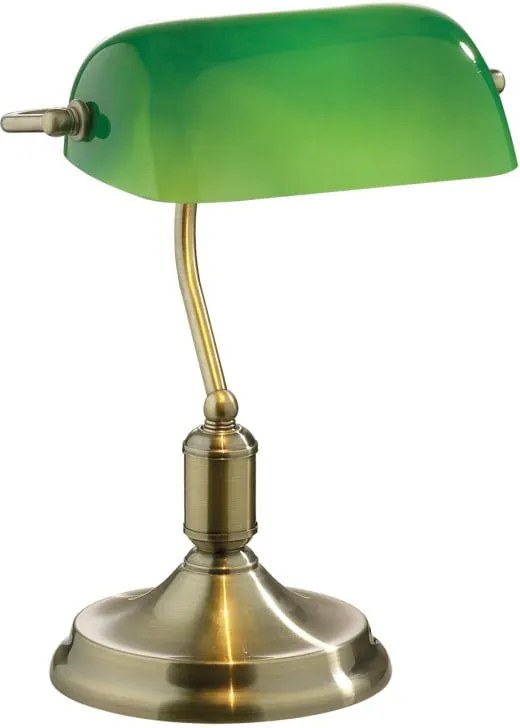 Stolová lampa Evergreen Lights Retro Verde