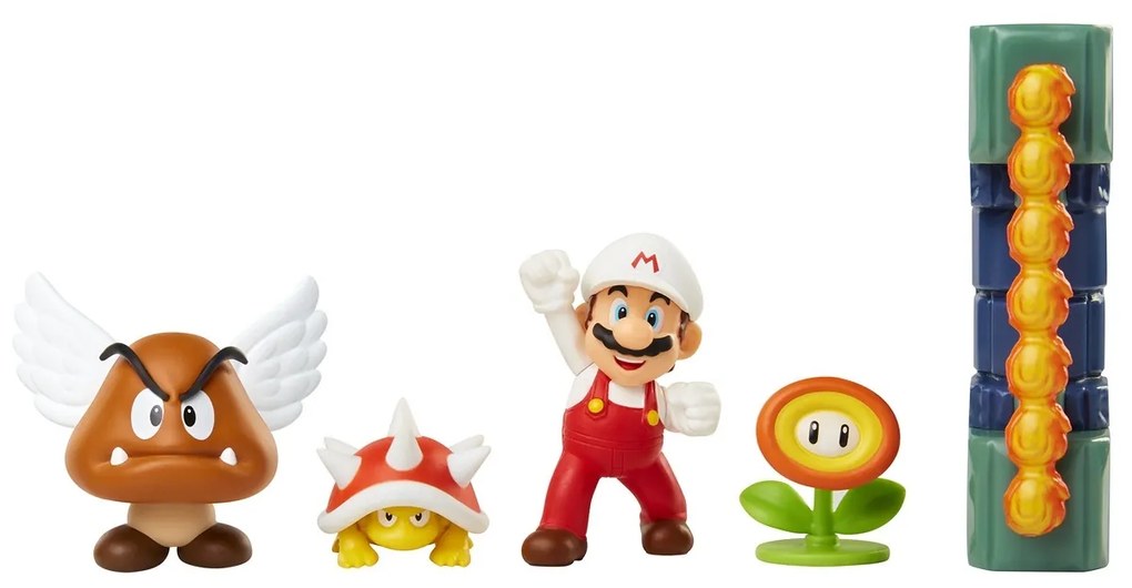 Super Mario Herná sada Lava s figúrkami, 6 cm