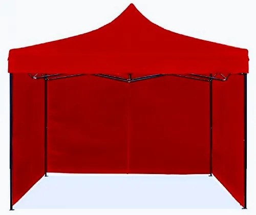 Ekspand Nožnicový stan POLOPROFI 3x3 m ČERVENÝ