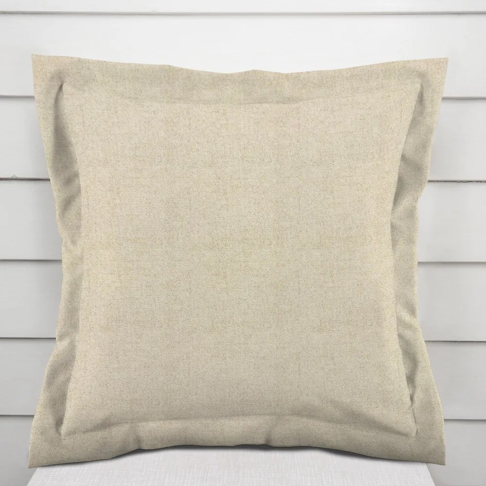 Biante Dekoračná obliečka na vankúš s lemom PML-119 Svetlá režná 30 x 50 cm