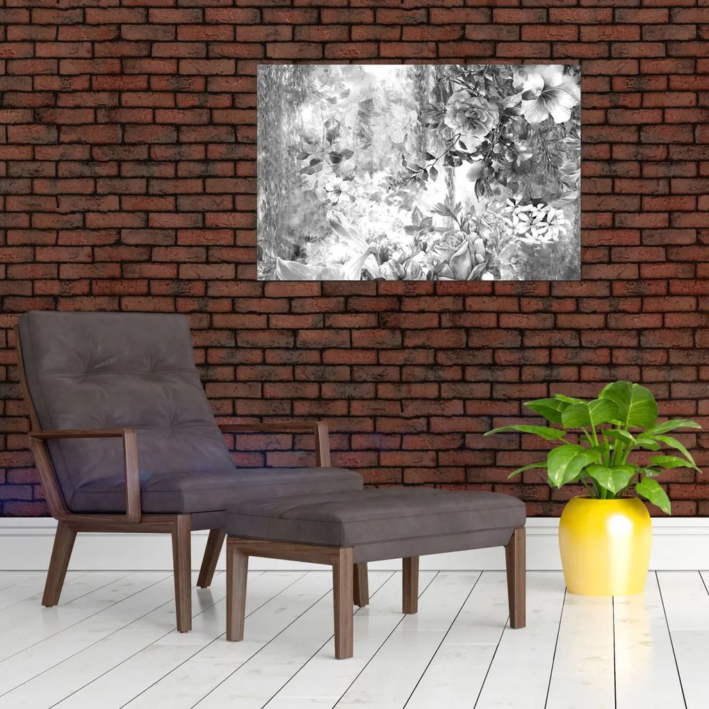 Obraz - Romantická záhrada (90x60 cm)