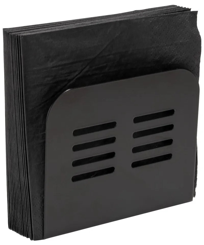 Čierny držiak na obrúsky Wenko Black Outdoor Kitchen Baco