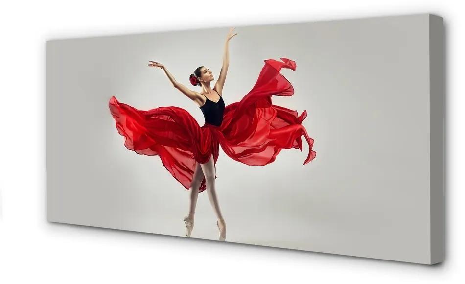 Obraz canvas balerína žena 100x50 cm