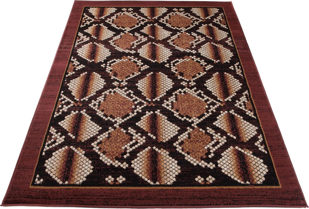 TA Koberec K873A BLACK CHEAP PP BGX Béžový Obdĺžnikový Rozmer: 130x190 cm