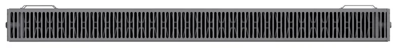 Mexen, Mexen Flat CF22 panelový radiátor 600 x 1300 mm, bočné pripojenie, 2057 W, antracit - W422F-060-130-66