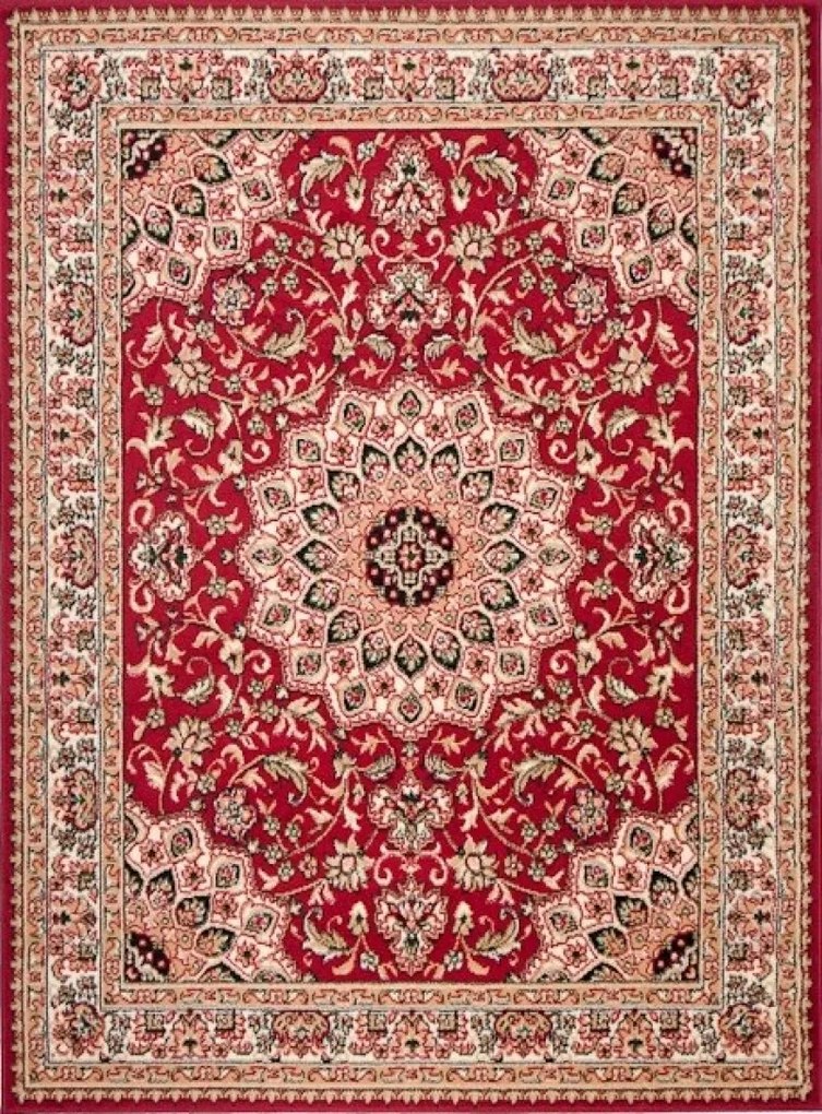 TA Koberec F740A ČERVENÝ ATLAS PP Rozmer: 160x230 cm
