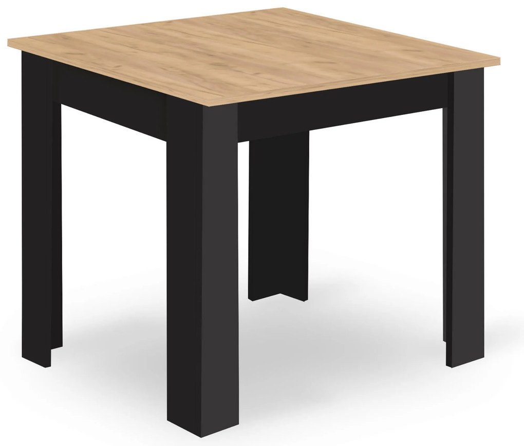 TRENDIE Jedálenský stôl ARTY 80x80 dub artisan