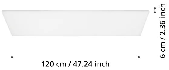 Eglo 98904 - LED Stropné svietidlo TURCONA LED/33W/230V