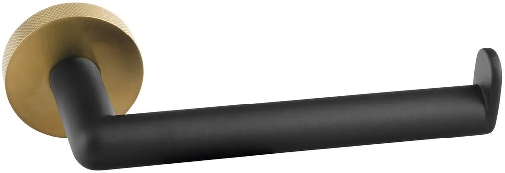 Sapho Sapho, LARISSA držiak toaletného papiera, čierna/zlatá matná, WS026BG