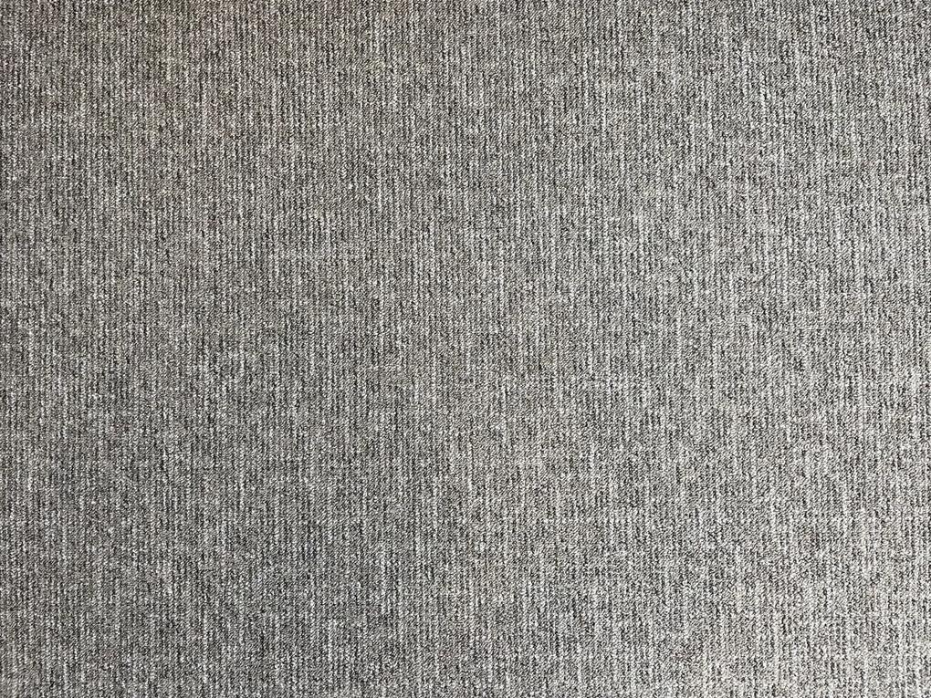 Vopi koberce Kusový koberec Alassio hnedý štvorec - 133x133 cm