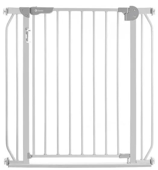 Lionelo - Bezpečnostná zábrana TRUUS SLIM LED 1xAAA sivá