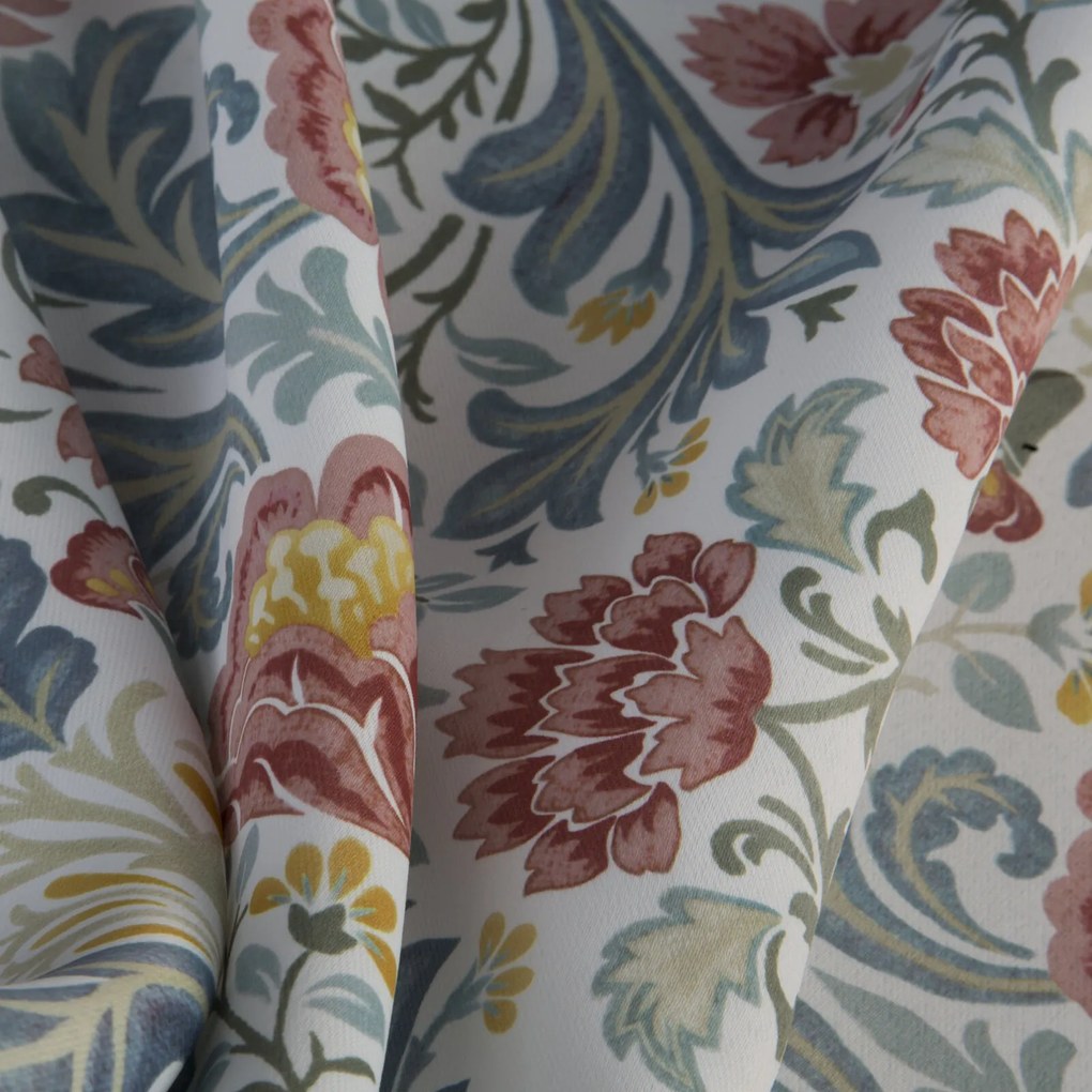 ZÁVES NA KRÚŽKOCH ASHLEY 135X250 CM VZOROVANÁ