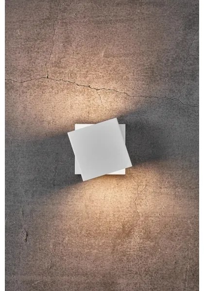 Nordlux - LED stmievateľné nástenné svietidlo TURN LED/13,8W/230V biela