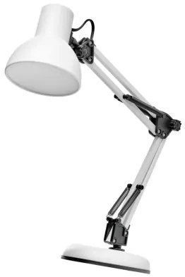 EMOS Stolná retro lampa LUCAS, 1xE27, 25W, biela