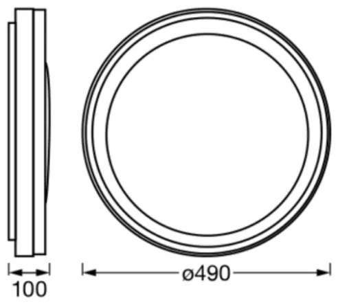 Ledvance - LED RGBW Stmievateľné stropné svietidlo SMART+ MAGIC LED/38W/230V Wi-Fi