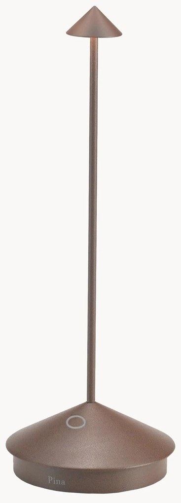 Smievateľná malá prenosná stolová LED-lampa Pina Pro