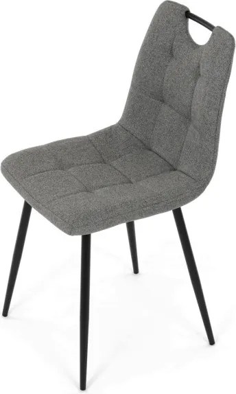 Jedálenská stolička sivá DCL-V2017 GREY2