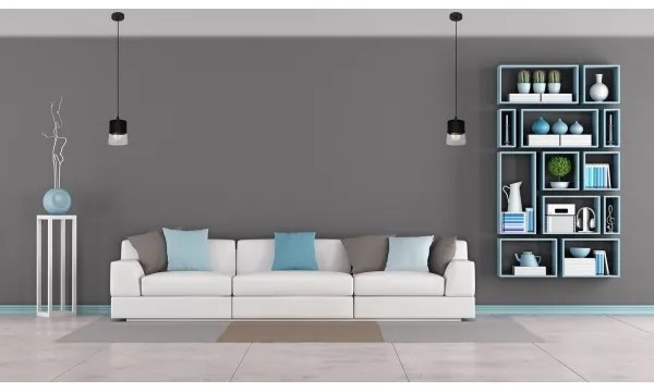 Luster na lanku FERGIE 1xE27/15W/230V čierna