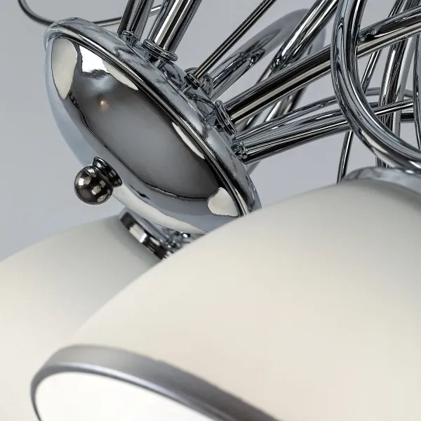 Brilagi - Prisadený luster FRED 5xE27/60W/230V, priemer 59 cm, lesklý chróm