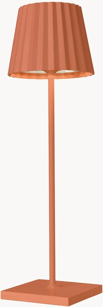 Prenosná exteriérová stolová LED lampa Troll RC, stmievateľná