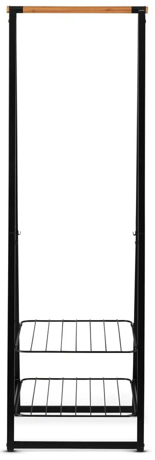 Čierny oceľový stojan na oblečenie Linn – Brabantia