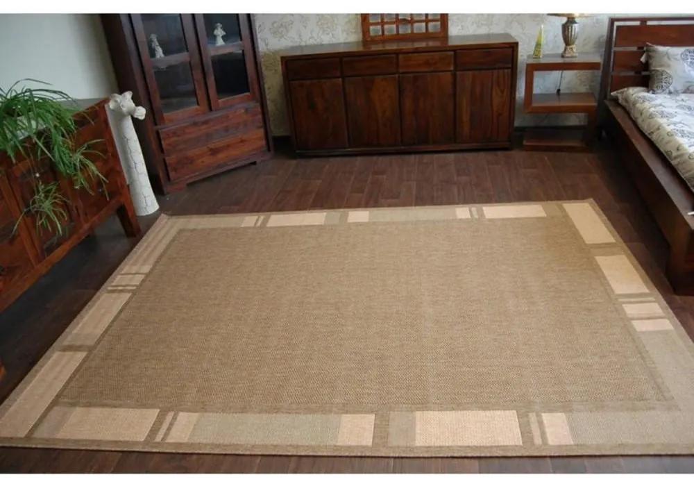 Kusový koberec Uga hnedý 140x200cm