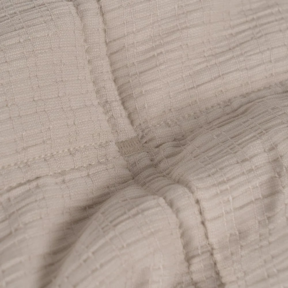 Béžový prešívaný pléd 230x280 cm – Ixia