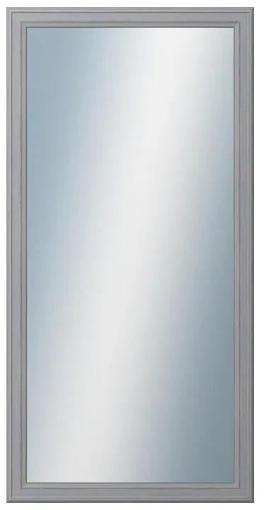 DANTIK - Zrkadlo v rámu, rozmer s rámom 60x120 cm z lišty STEP šedá (3019)