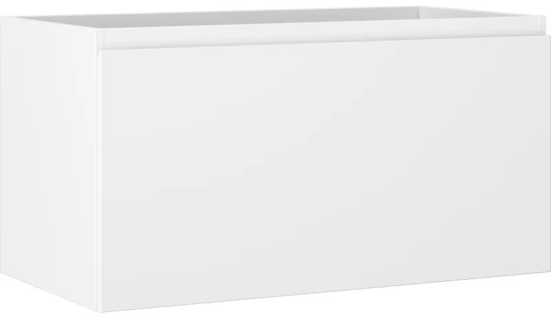 Mexen Orio, kúpeľňová skrinka 90 cm, 1 zásuvka, biela matná, 91A10-09047-1-BF01