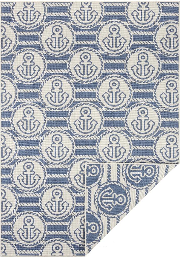 Bougari - Hanse Home koberce Kusový koberec Twin Supreme 104141 Blue/Cream - 200x290 cm
