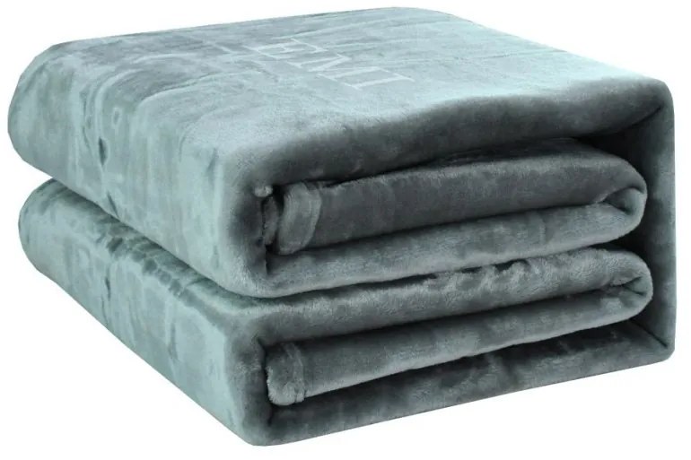 Deka sivá 150 x 200 cm EMI