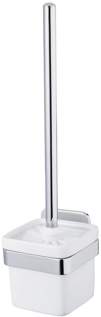 BISK Erga Tore, nástenná WC kefa, chrómová, ERG-07822