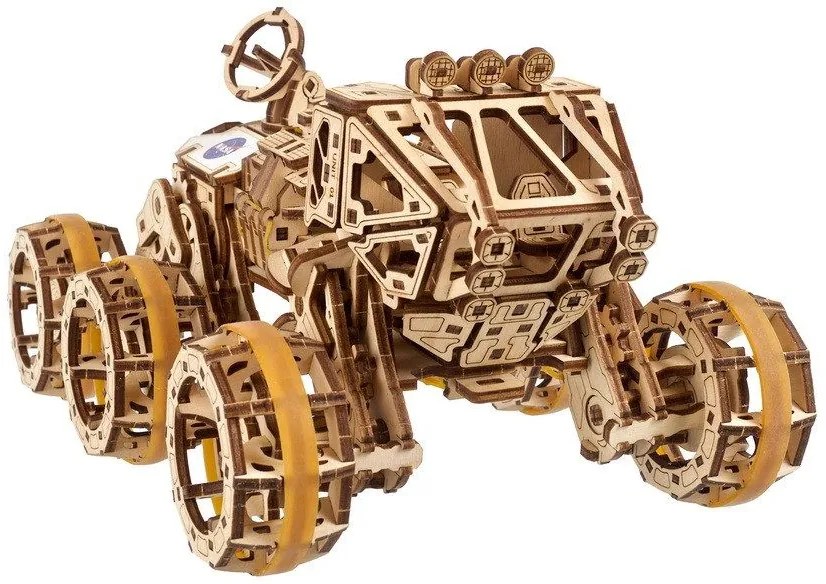 Ugears 3D drevené mechanické puzzle Mars Rover