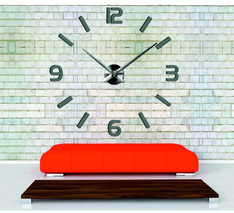 Nástenné hodiny do obývačky, moderné hodiny I SENTOP 12S049-Stylish wall clock HEU-