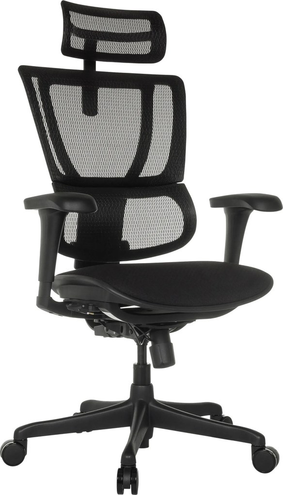 XXXLutz OTOČNÁ STOLIČKA, sieť, čierna MID.YOU - Online Only kancelárie - 001918022101