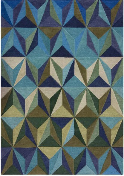 XXXLutz RUČNE TKANÝ KOBEREC, 120/170 cm modrá Flair Rugs - Online Only bytové doplnky - 003165016901