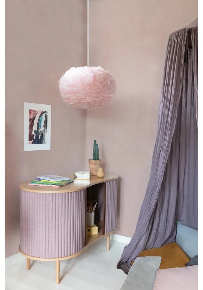 Svetloružové tienidlo ø 45 cm Eos Medium – UMAGE