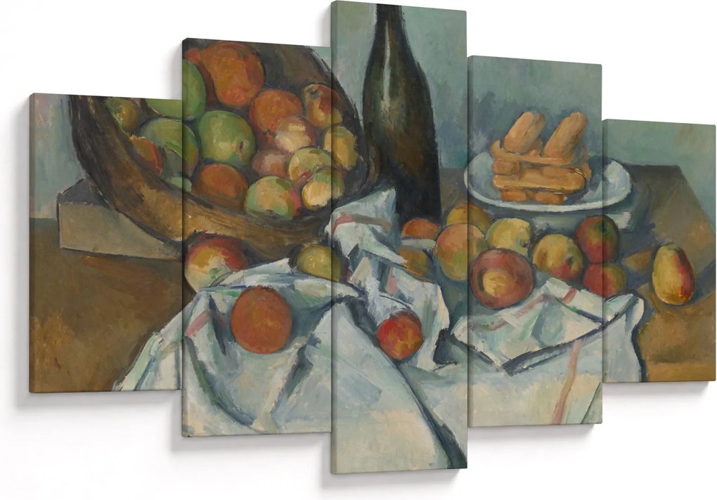 Obraz - Paul Cezanne, The Basket of Apples, reprodukcia (150x105 cm)