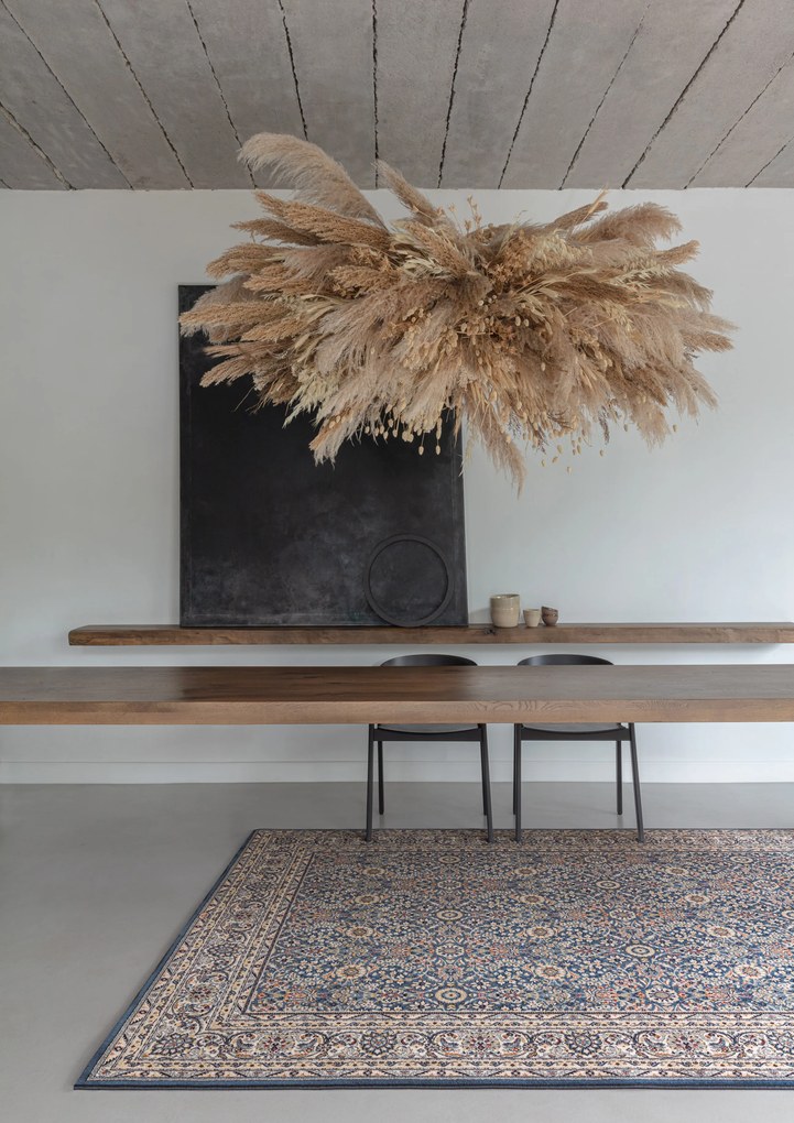 Osta, Kusový koberec Diamond 7277 900, 240x340, modrá, kancelária