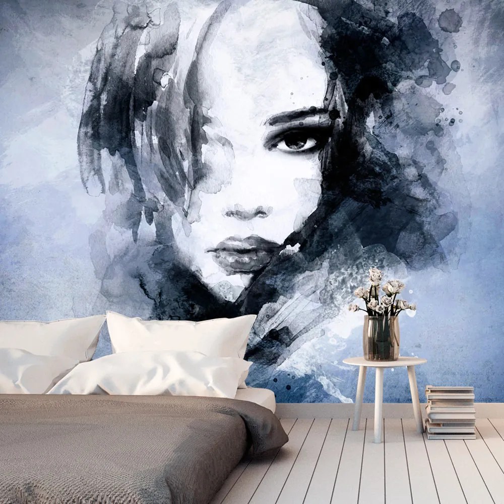 Artgeist Fototapeta - Blue Enigma Veľkosť: 196x140, Verzia: Samolepiaca