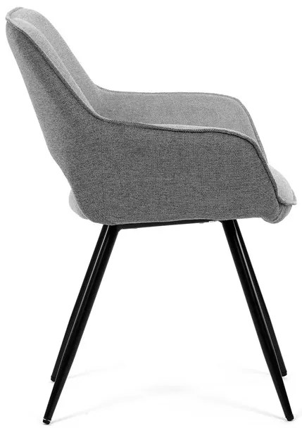 Autronic BONTEC Jedálenská stolička, sivá, látka, CT-S8108 SIL2 Farba: Šedá