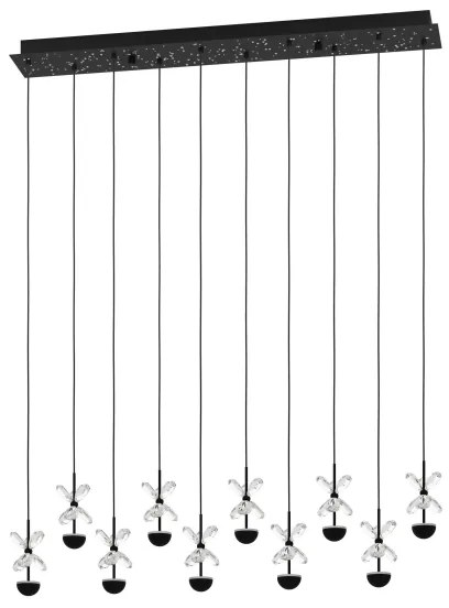 Eglo 390278 - LED Stmievateľný luster na lanku PIANOPOLI LED/23W/230V 3000K