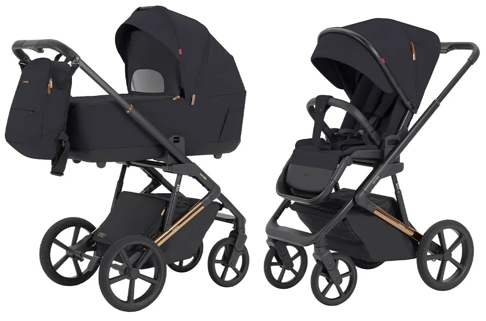 Detský kočík 2v1 CARRELLO Sigma CRL-6523 Iridium Black