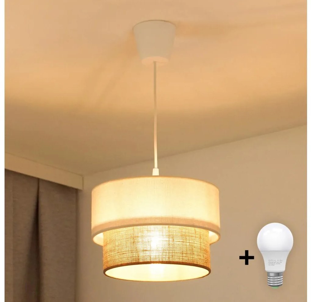 Brilagi - LED Luster na lanku BOHO STYLE 1xE27/15W/230V pr. 25 cm BG0915